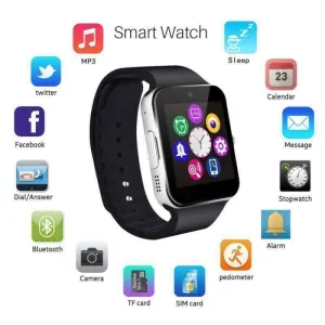 Latest 2018 GT08 Bluetooth Smart Watch Phone Wrist Watch for Android and iOS US