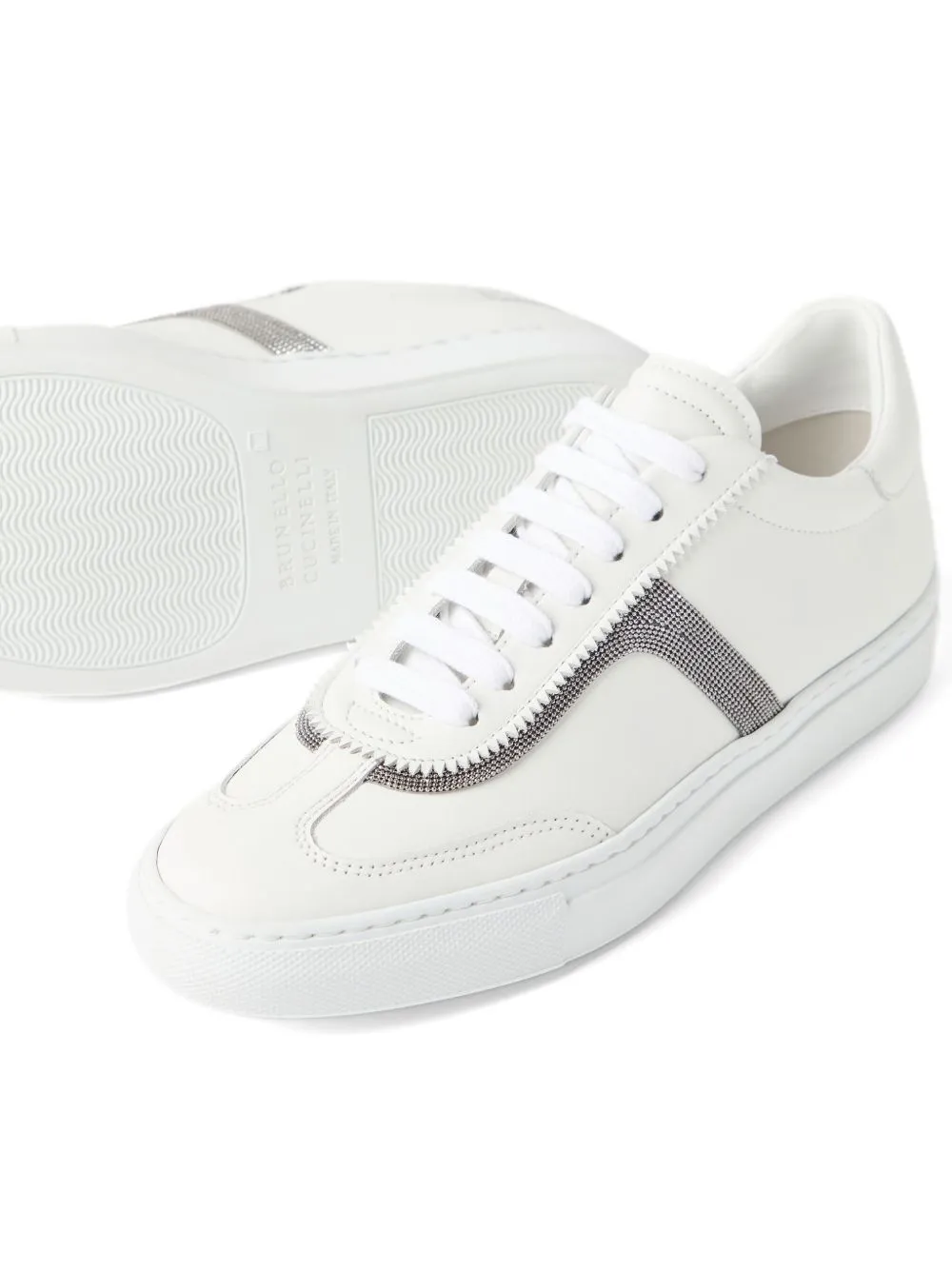 Leather sneakers