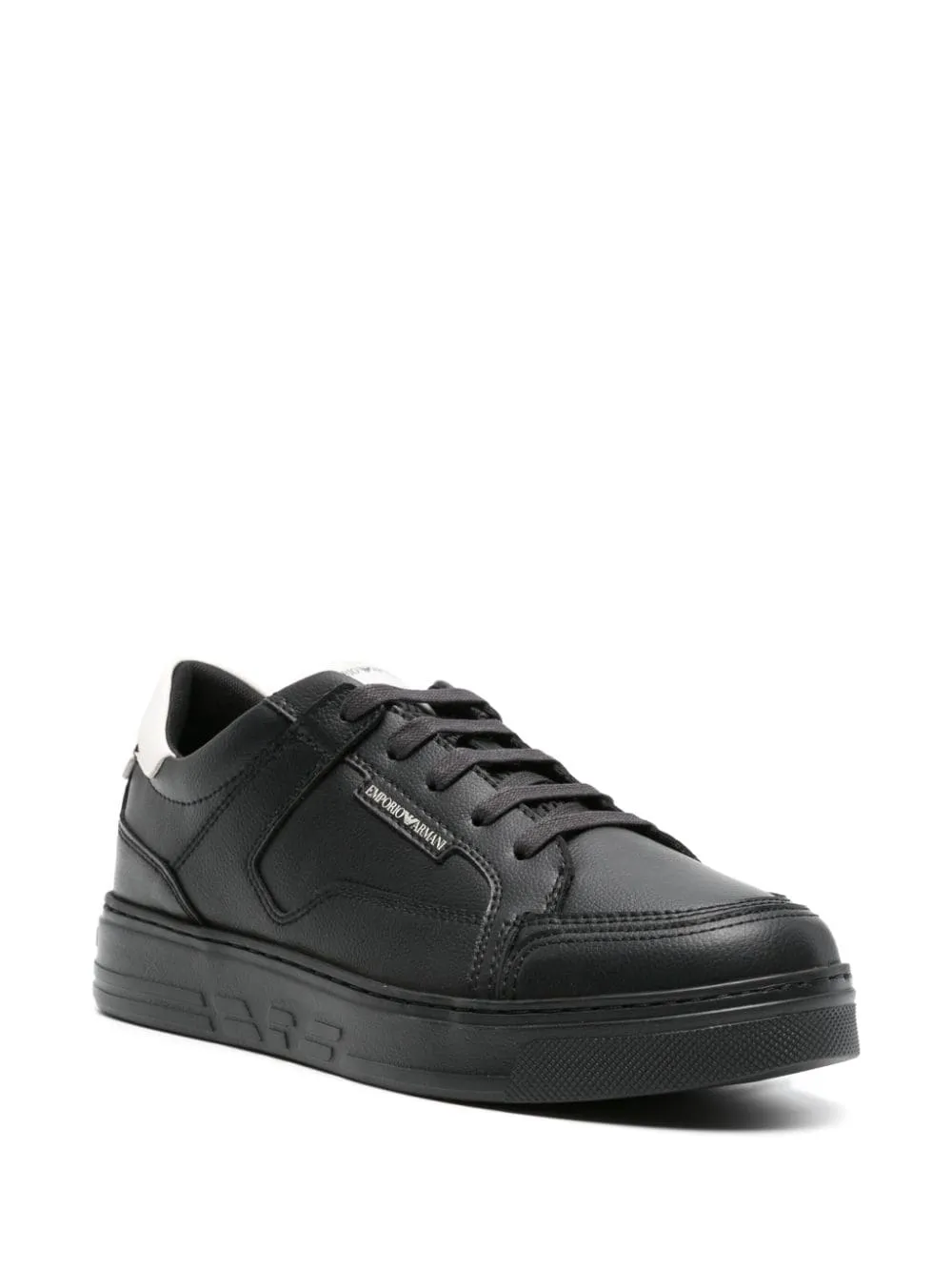 Leather sneakers