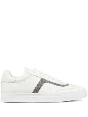 Leather sneakers