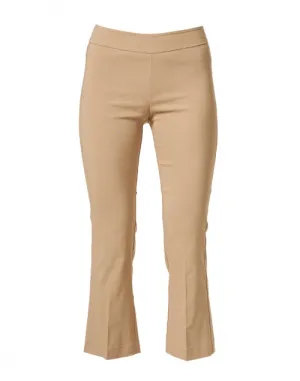 Leo Signature Camel Pull On Pant