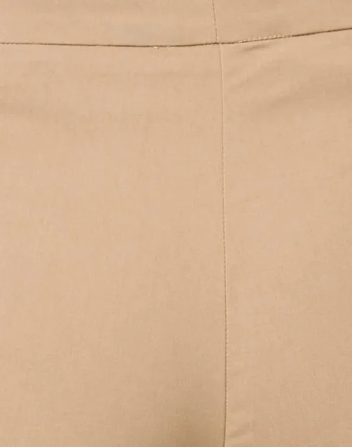 Leo Signature Camel Pull On Pant