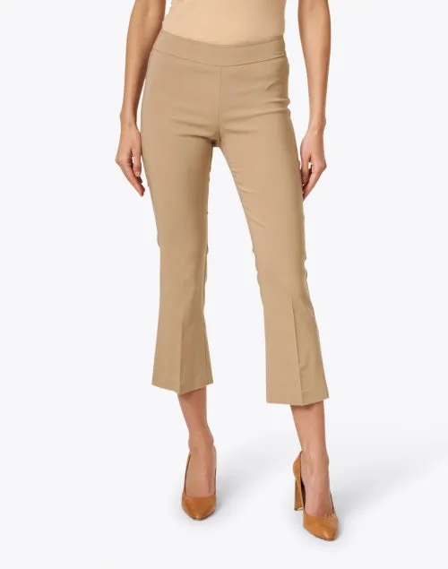Leo Signature Camel Pull On Pant