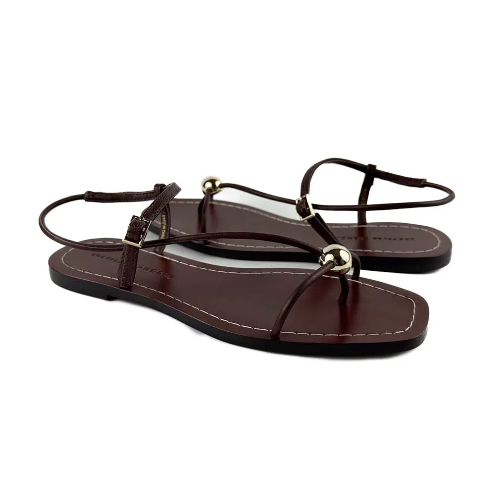 Loeffler Randall - Lara Leather Sandal (Espresso)