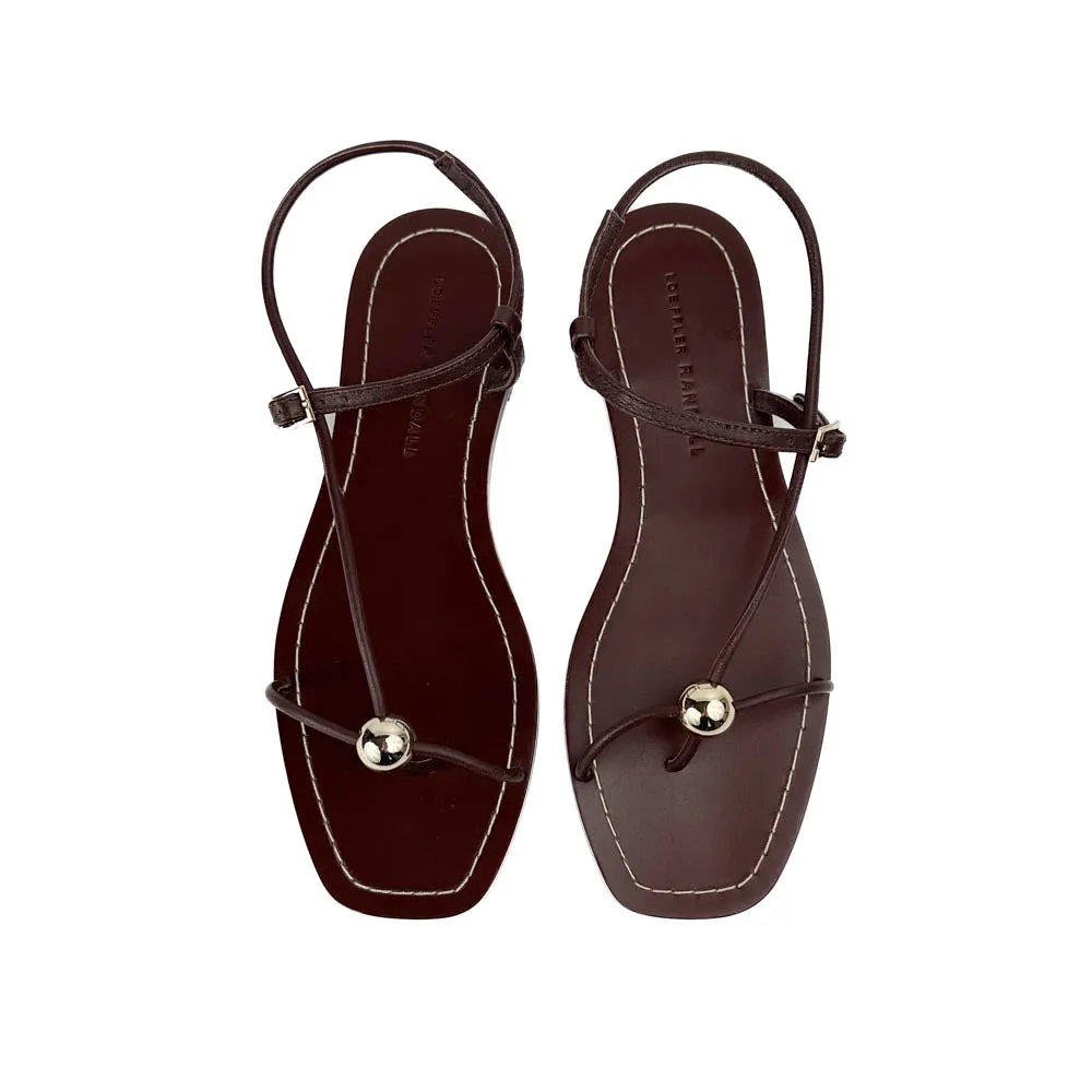 Loeffler Randall - Lara Leather Sandal (Espresso)