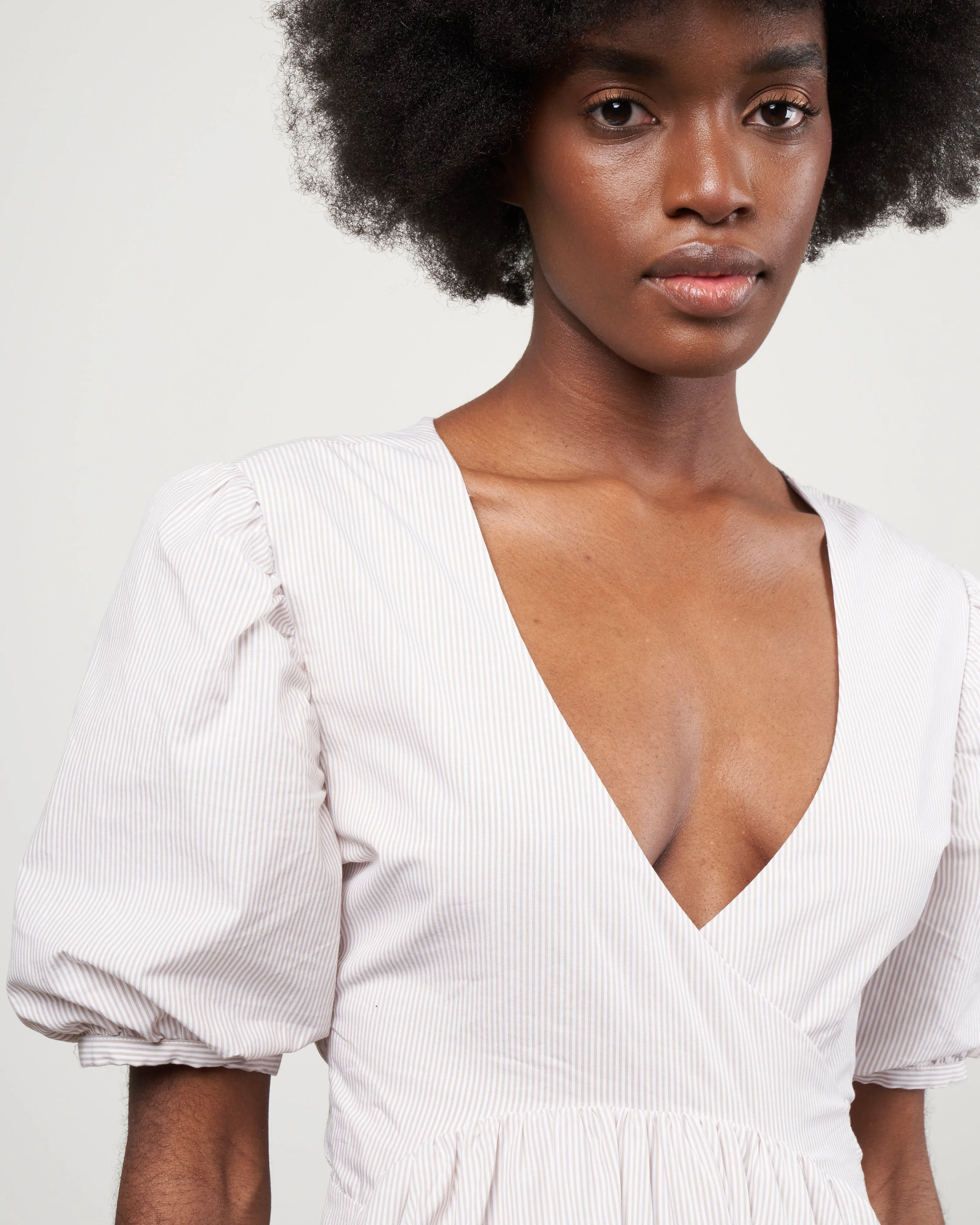 lola dress - desert stribe