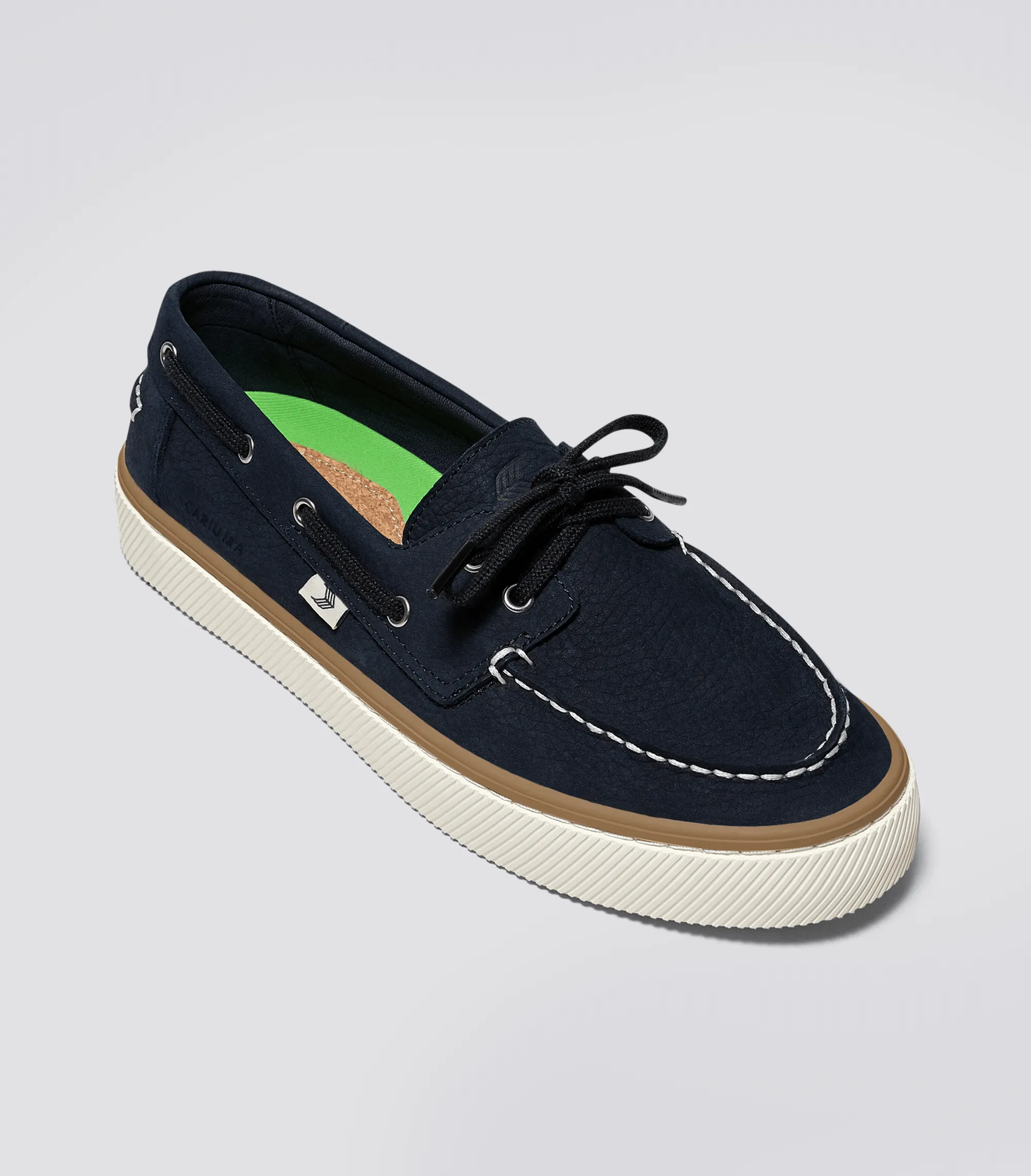 Mare Boat Shoe Navy Nubuck Men