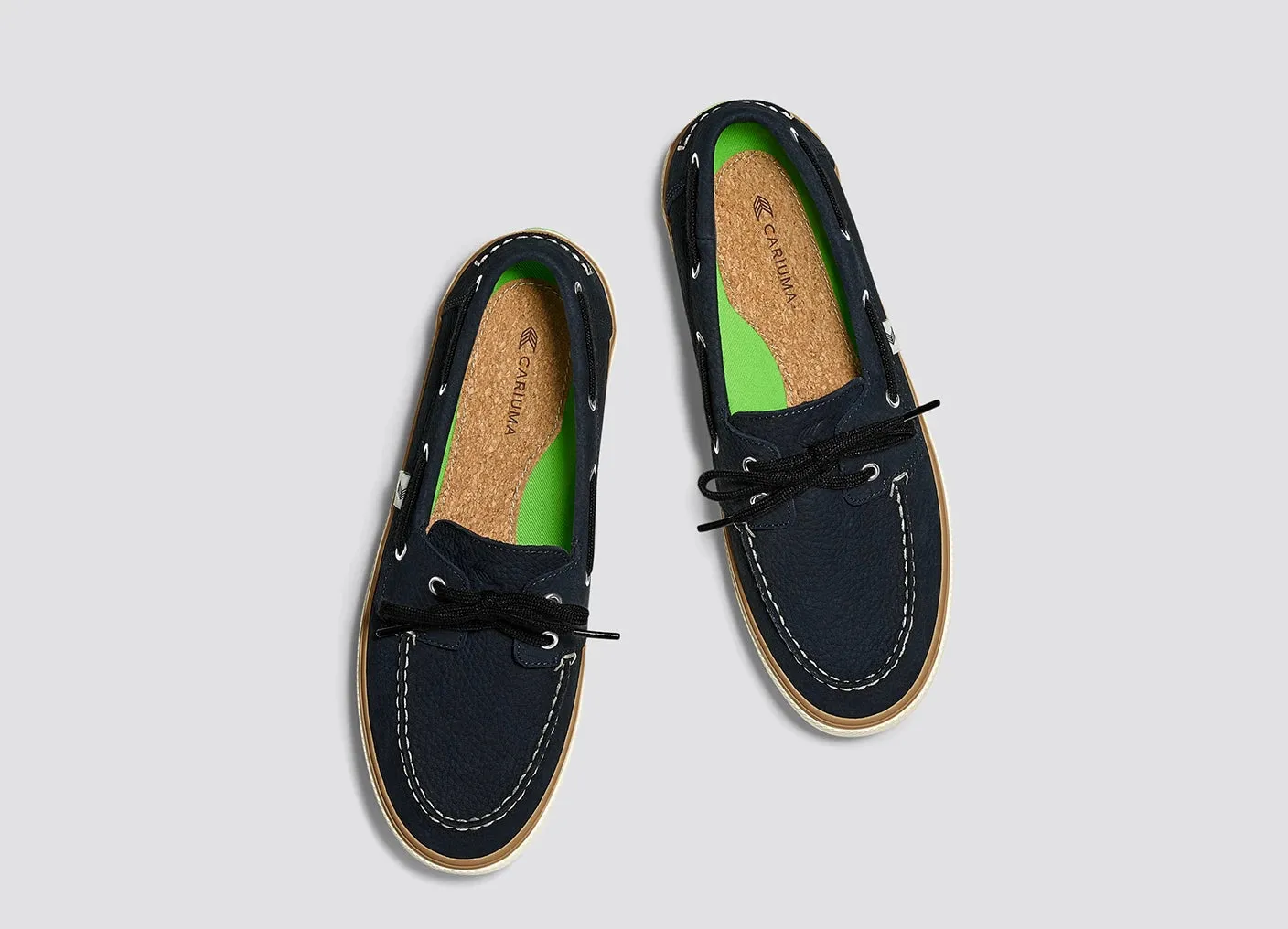 Mare Boat Shoe Navy Nubuck Women