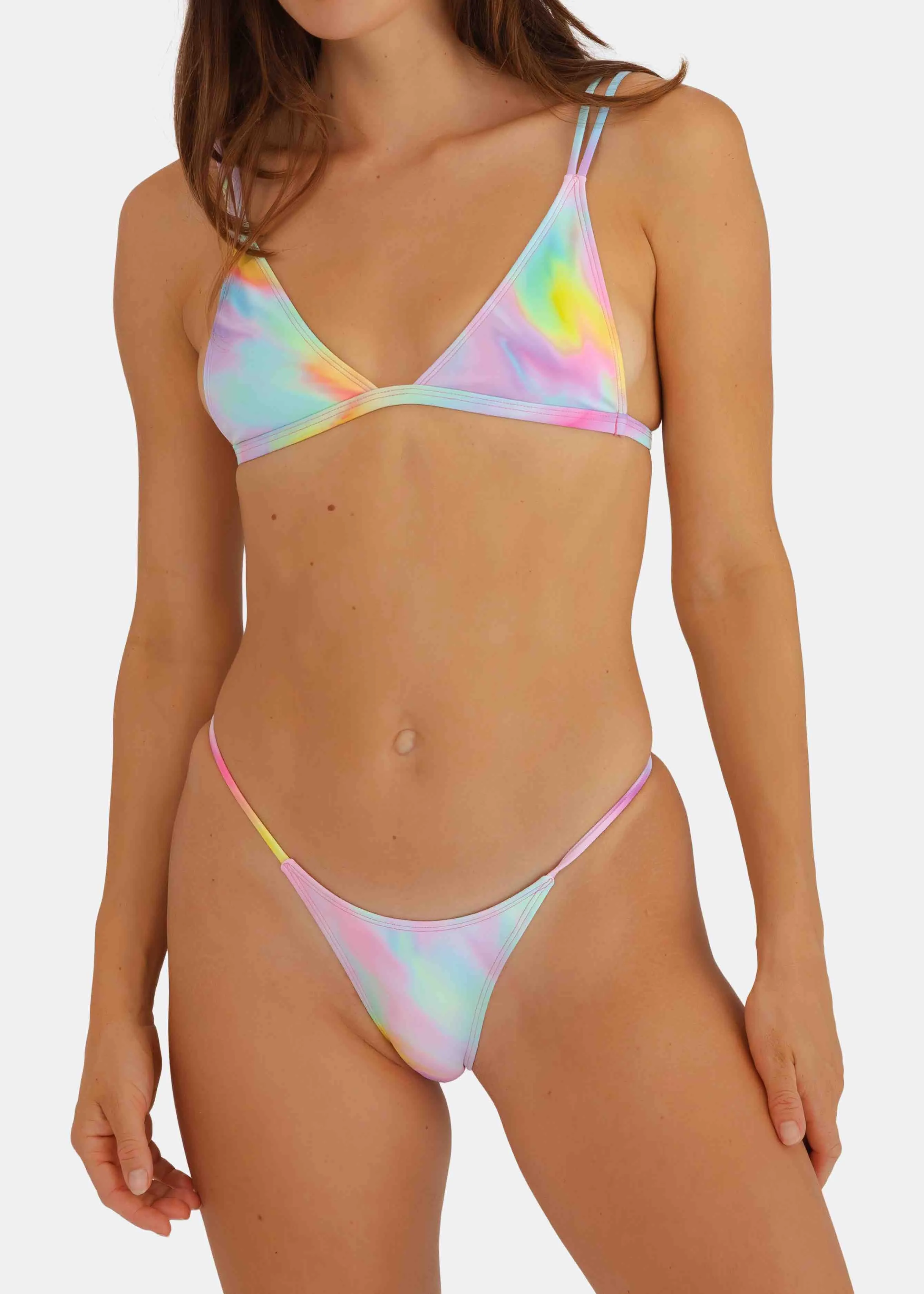 MATRIX LUCID BIKINI TOP - Caribbean Dream Print