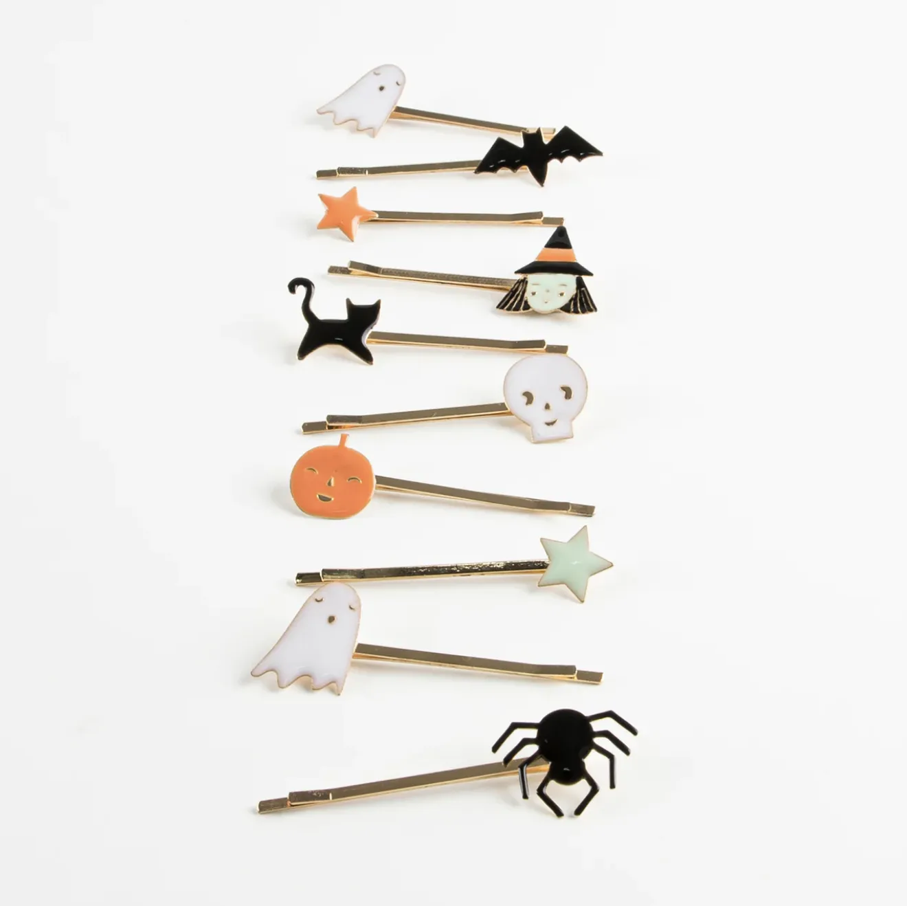 Meri Meri - Enamel Halloween Hair Slides