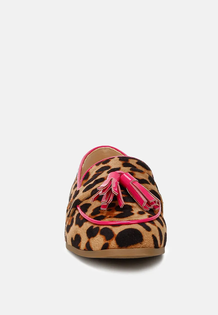 Micro Suede Tassel Loafers By RAG