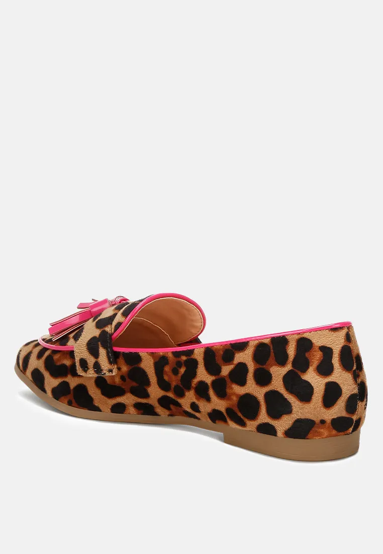 Micro Suede Tassel Loafers By RAG