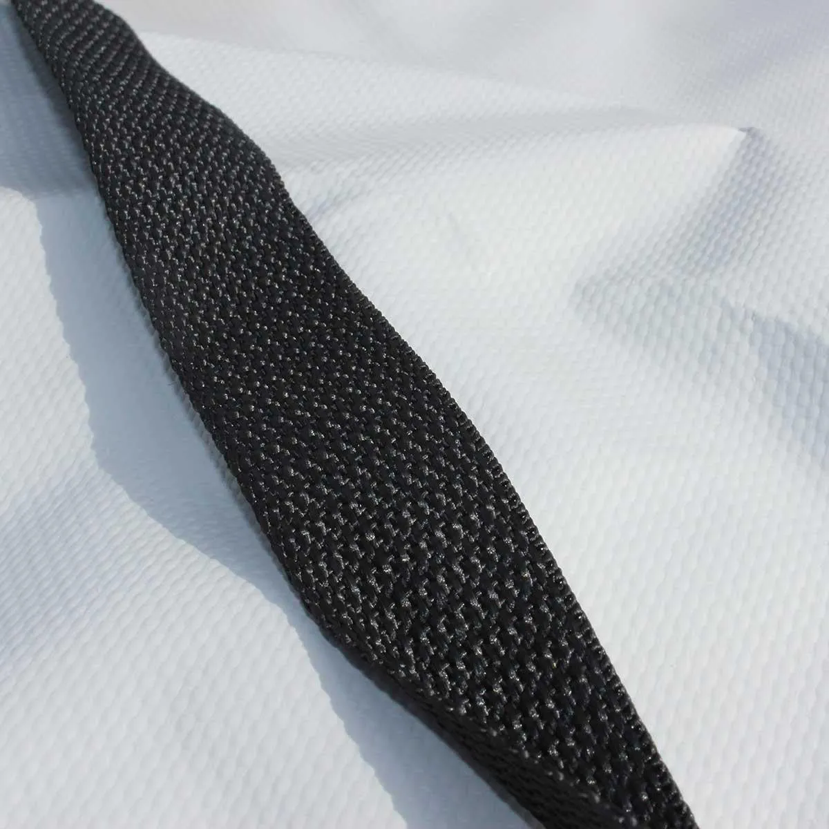 Mirror Boat Cover - Boom Up -  PVC Grey