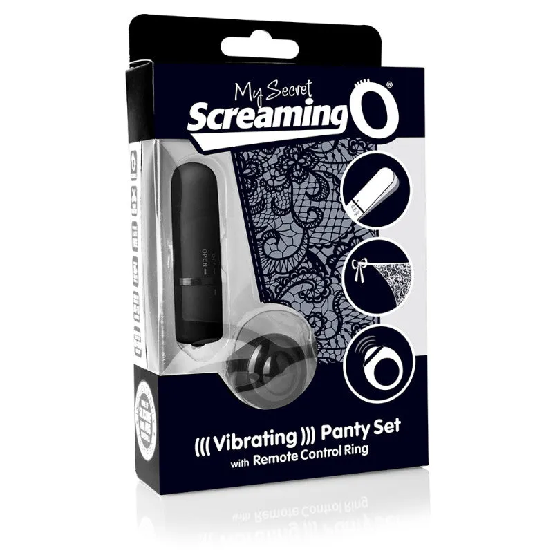 My Secret Screaming O Panty Vibe - Black - Each
