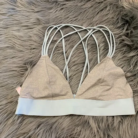 NWOT Victoria’s Secret‎ PINK Strappy Bralette, Med