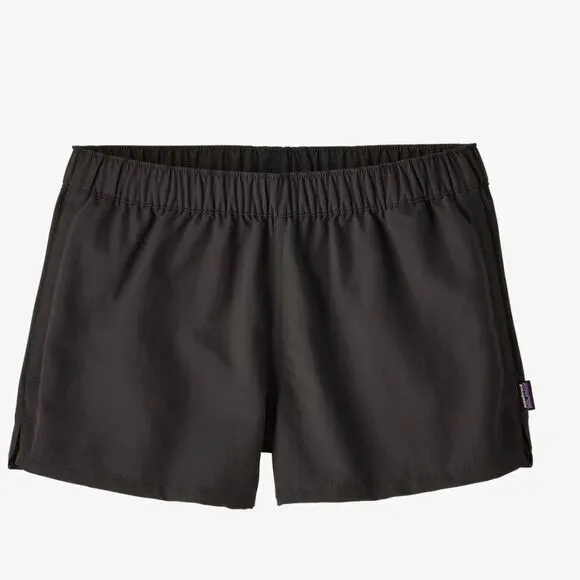 NWT Patagonia Barely Baggies Black Shorts XL 2 1/2 inches Slim Fit Drawstring