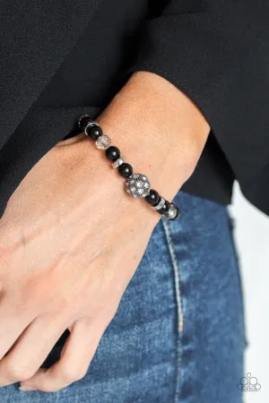 Paparazzi Twinkling Timelessness Bracelet Black