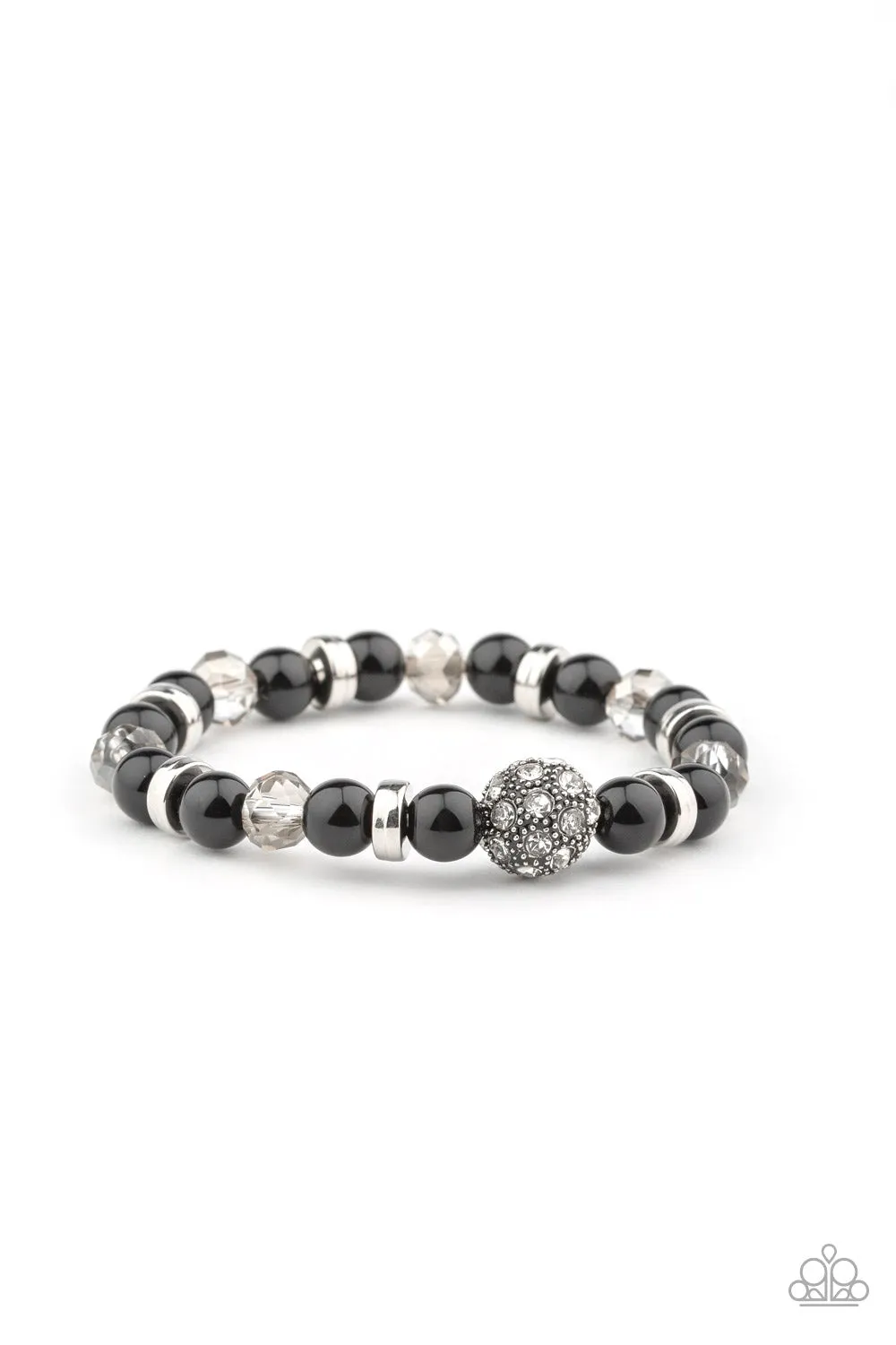 Paparazzi Twinkling Timelessness Bracelet Black