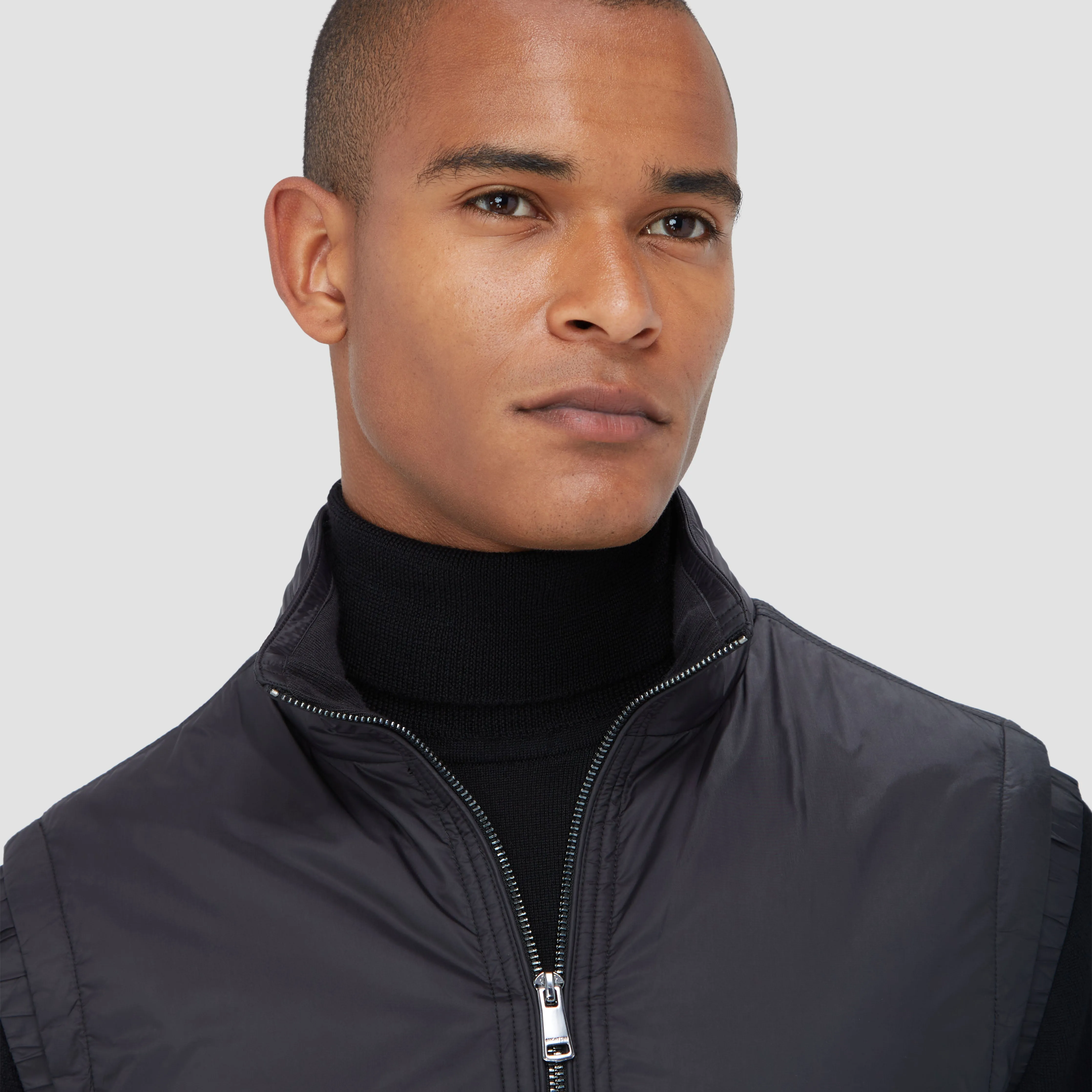 Performance Vest with Stow-Away Hood