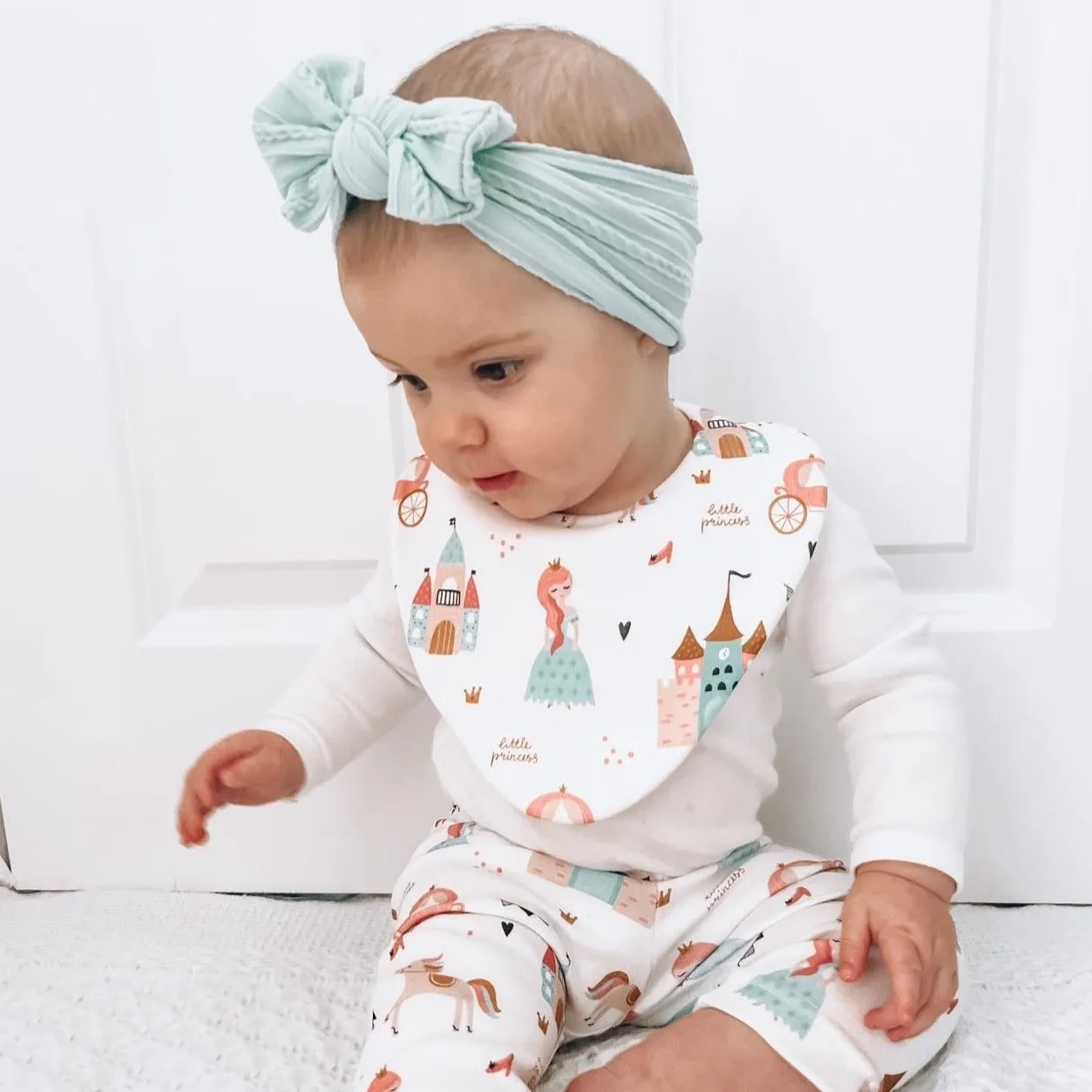 Princess Waterproof Dribble Bib