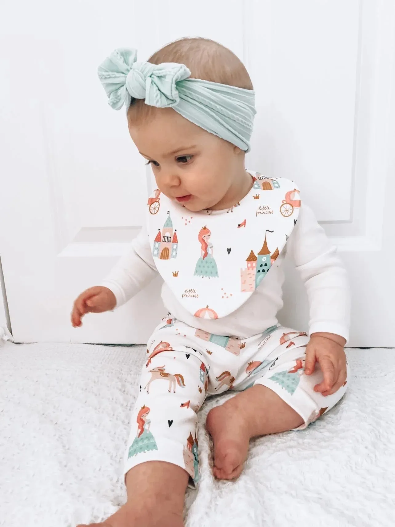 Princess Waterproof Dribble Bib
