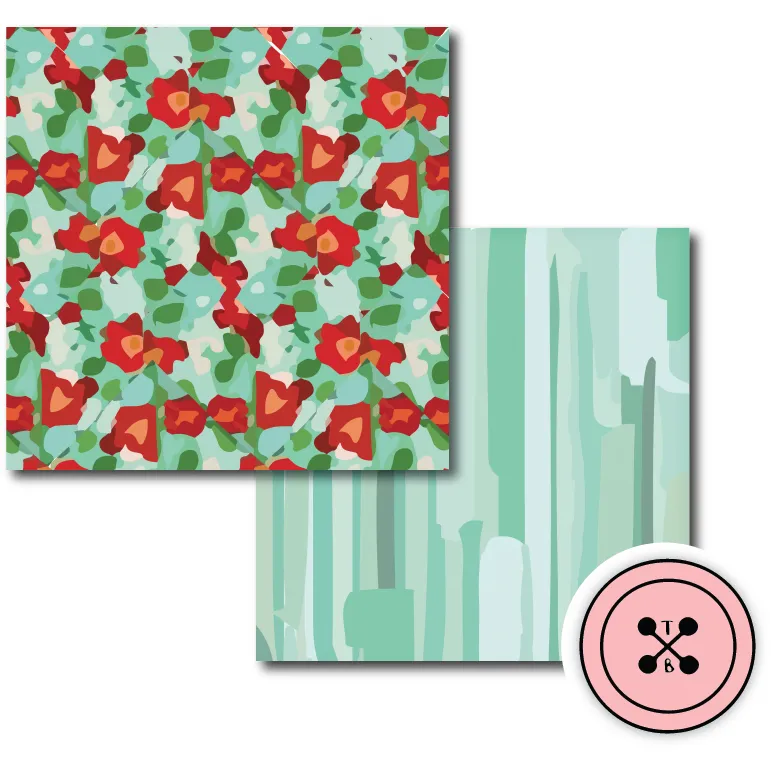 Quilted Hearts Papers