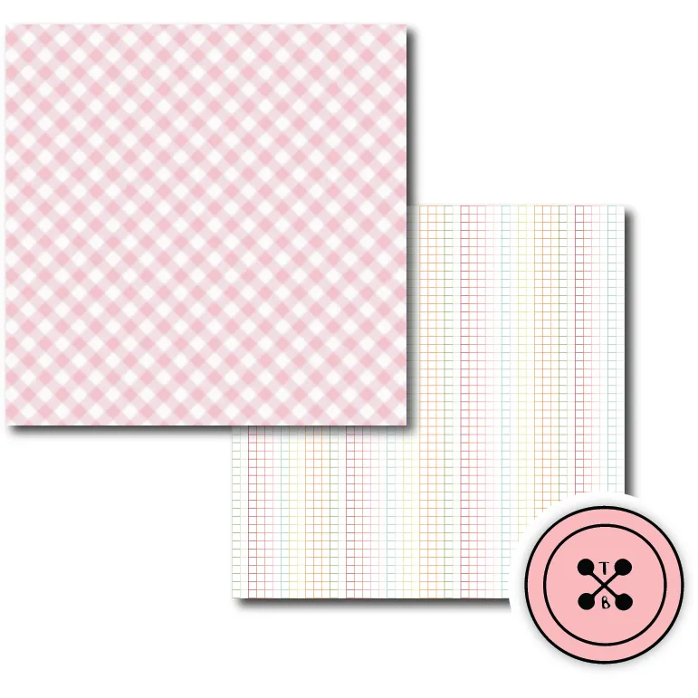 Quilted Hearts Papers