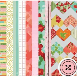 Quilted Hearts Papers