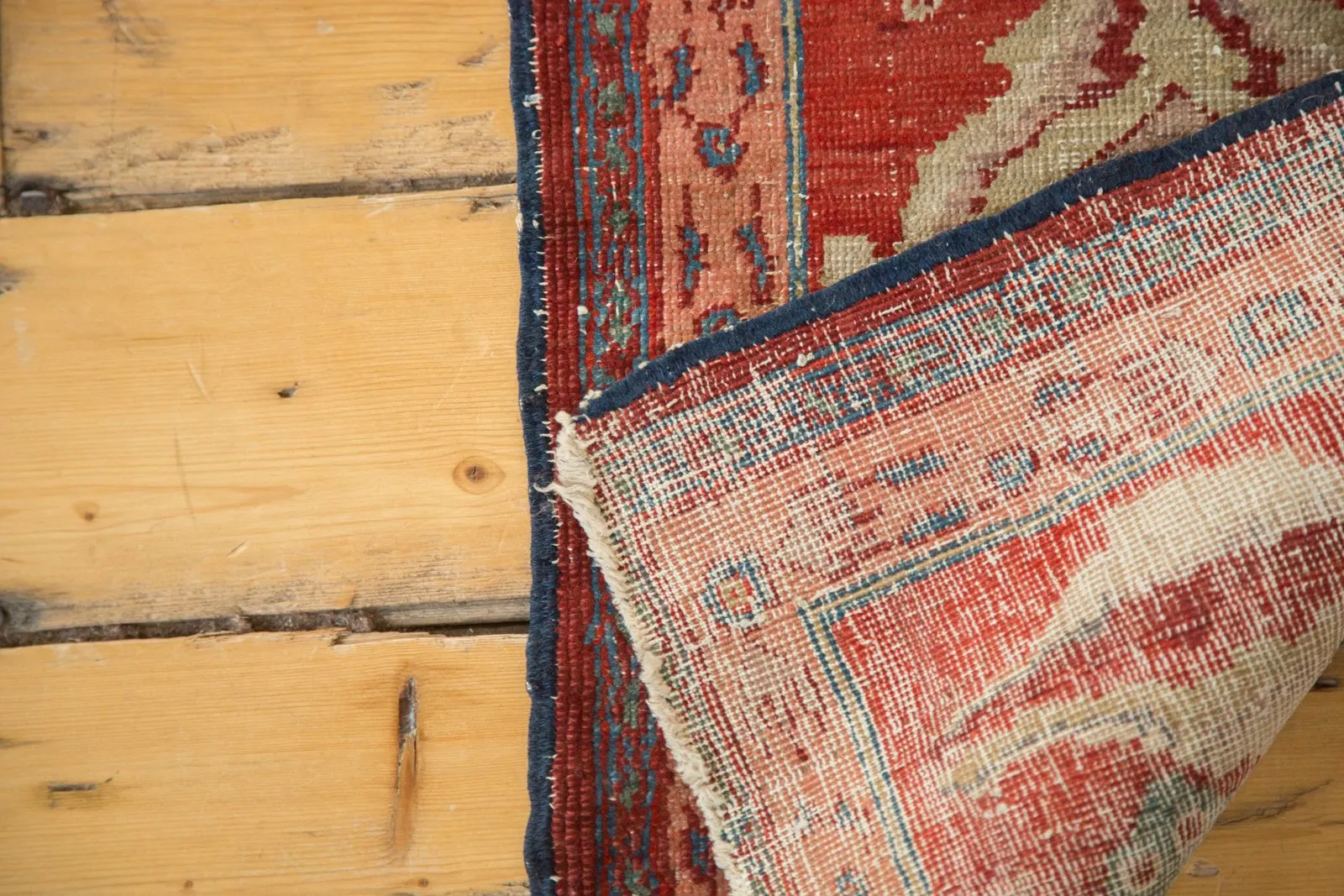 RESERVED 1.5x2 Antique Serapi Square Rug Mat