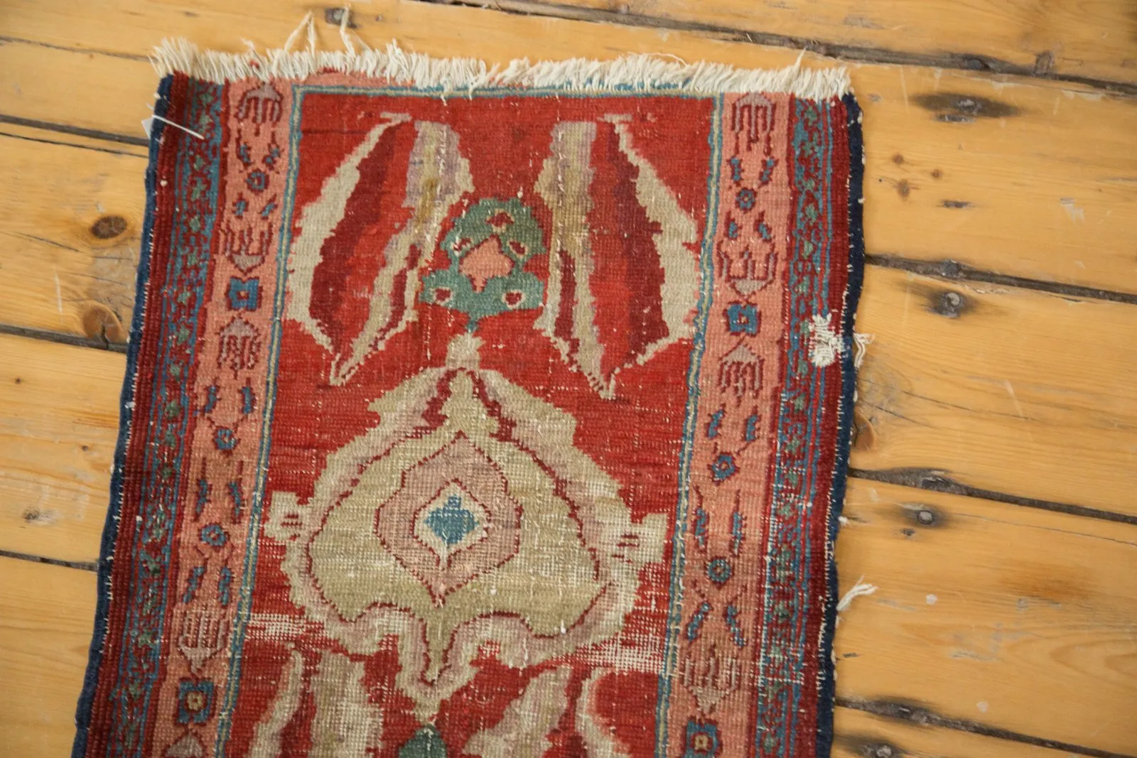 RESERVED 1.5x2 Antique Serapi Square Rug Mat