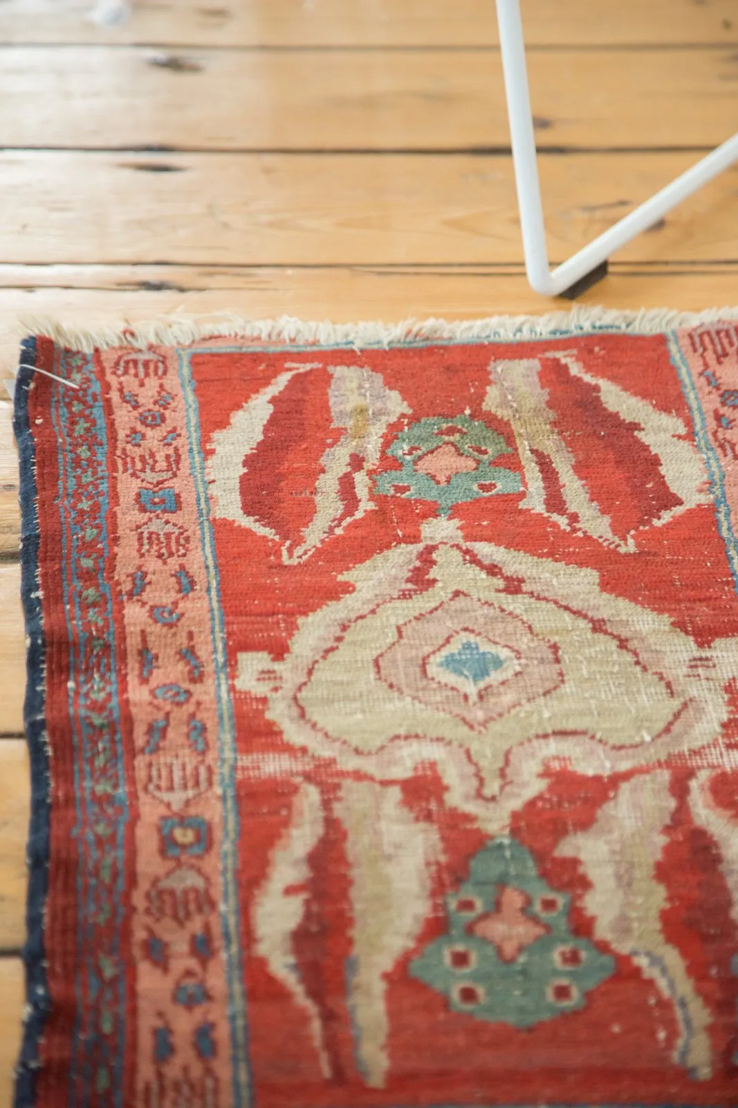 RESERVED 1.5x2 Antique Serapi Square Rug Mat