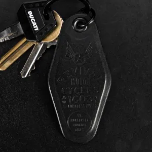 Revival Cycles Motor-Inn Keychain - Black