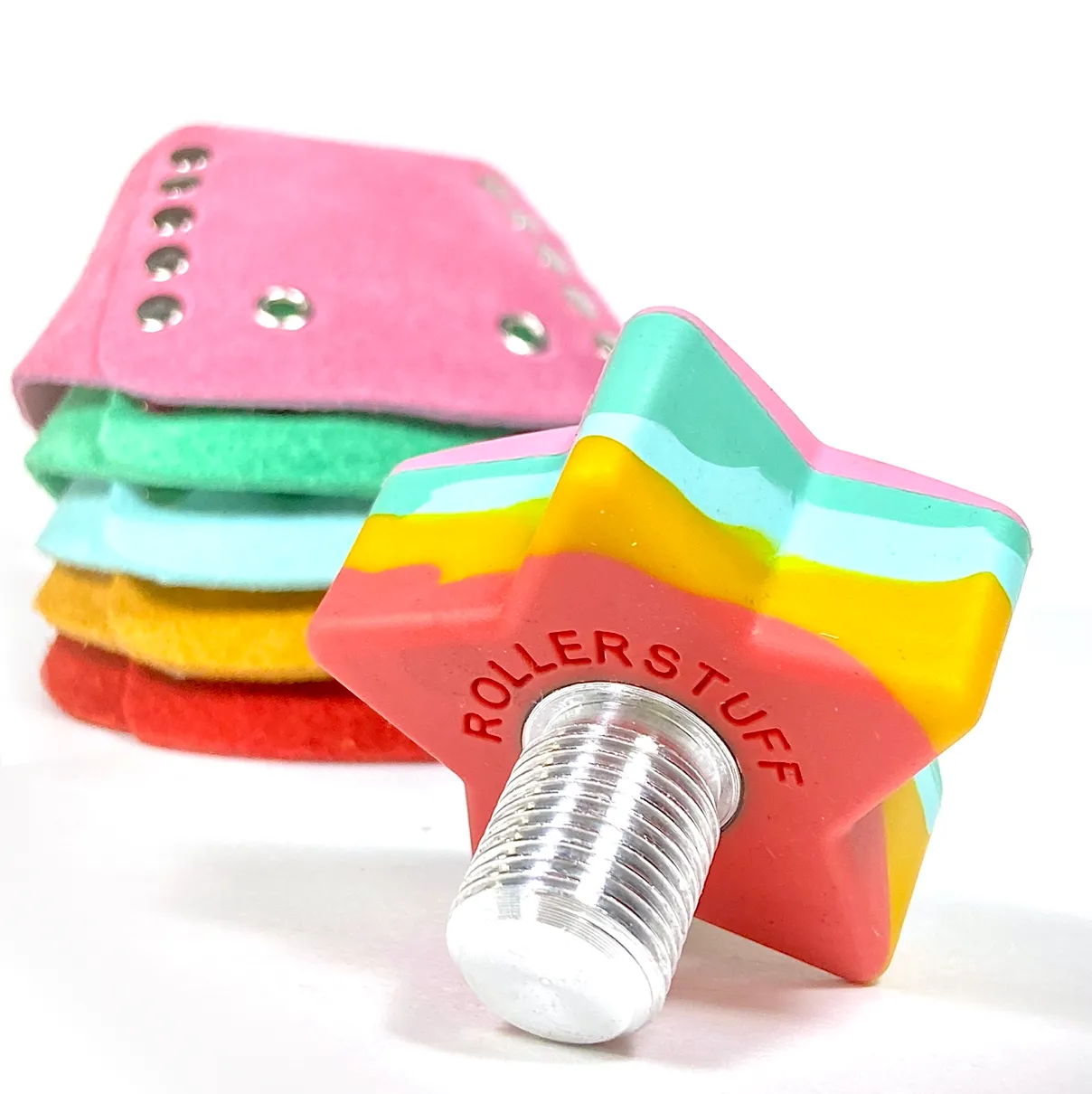 RollerStuff Twinkle Toes Adjustable Toe Stops Gobstopper
