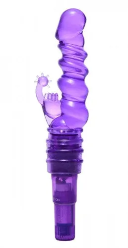 Royal Rocket Ribbed Rabbit Vibe - Purple