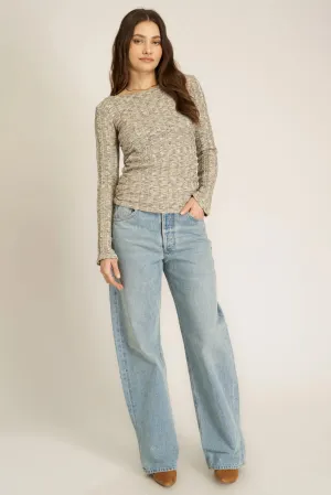 Sanna Boat Neck Long Sleeve Sweater