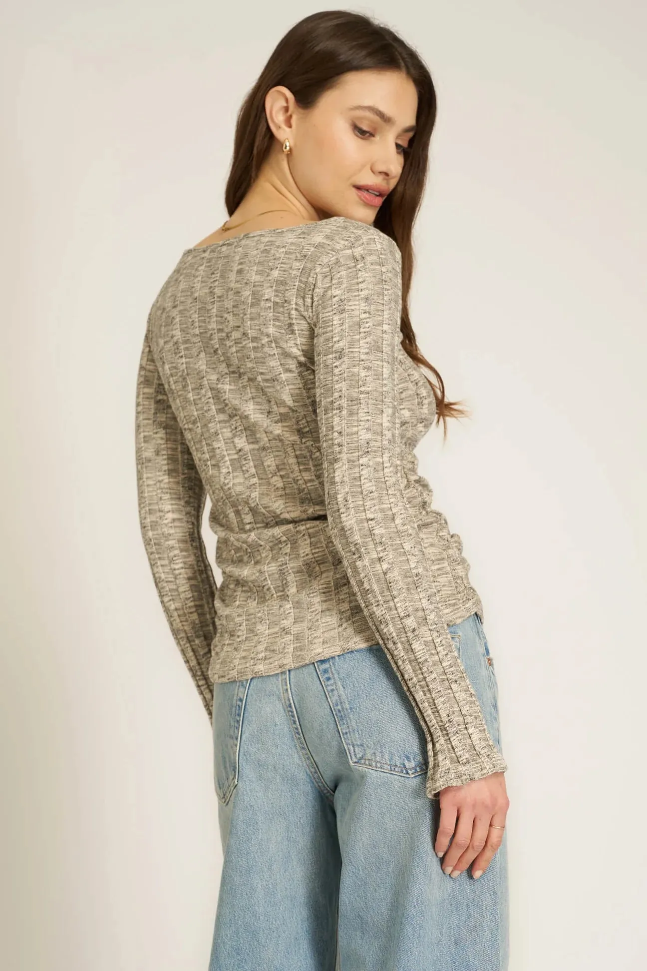 Sanna Boat Neck Long Sleeve Sweater