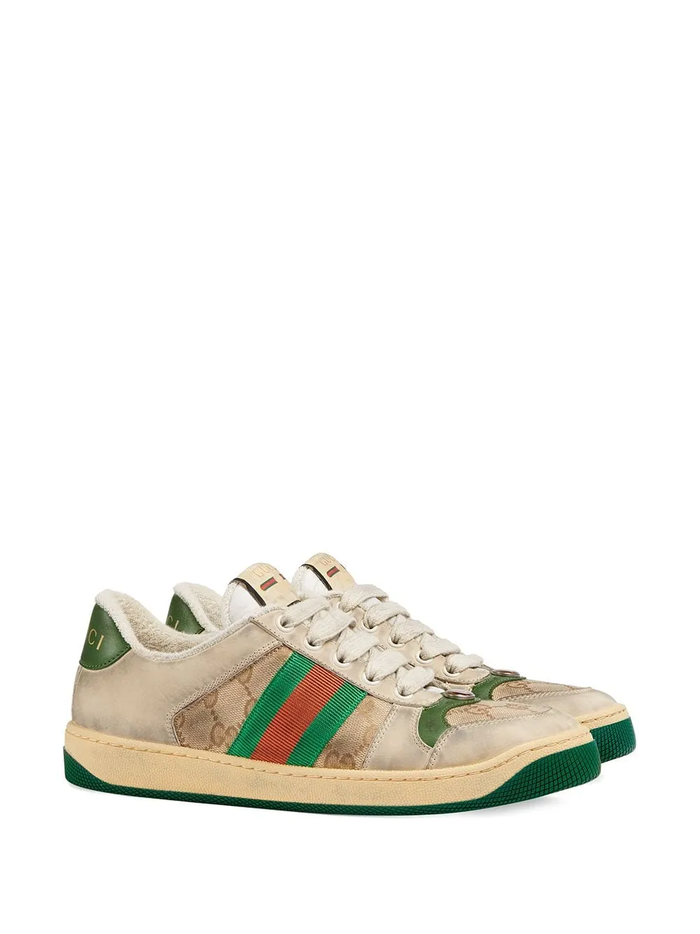 Screener leather sneakers