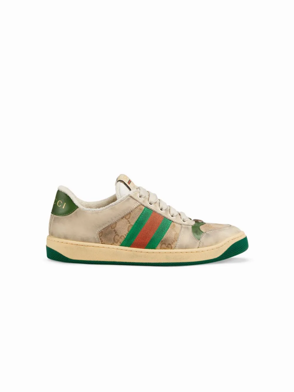 Screener leather sneakers