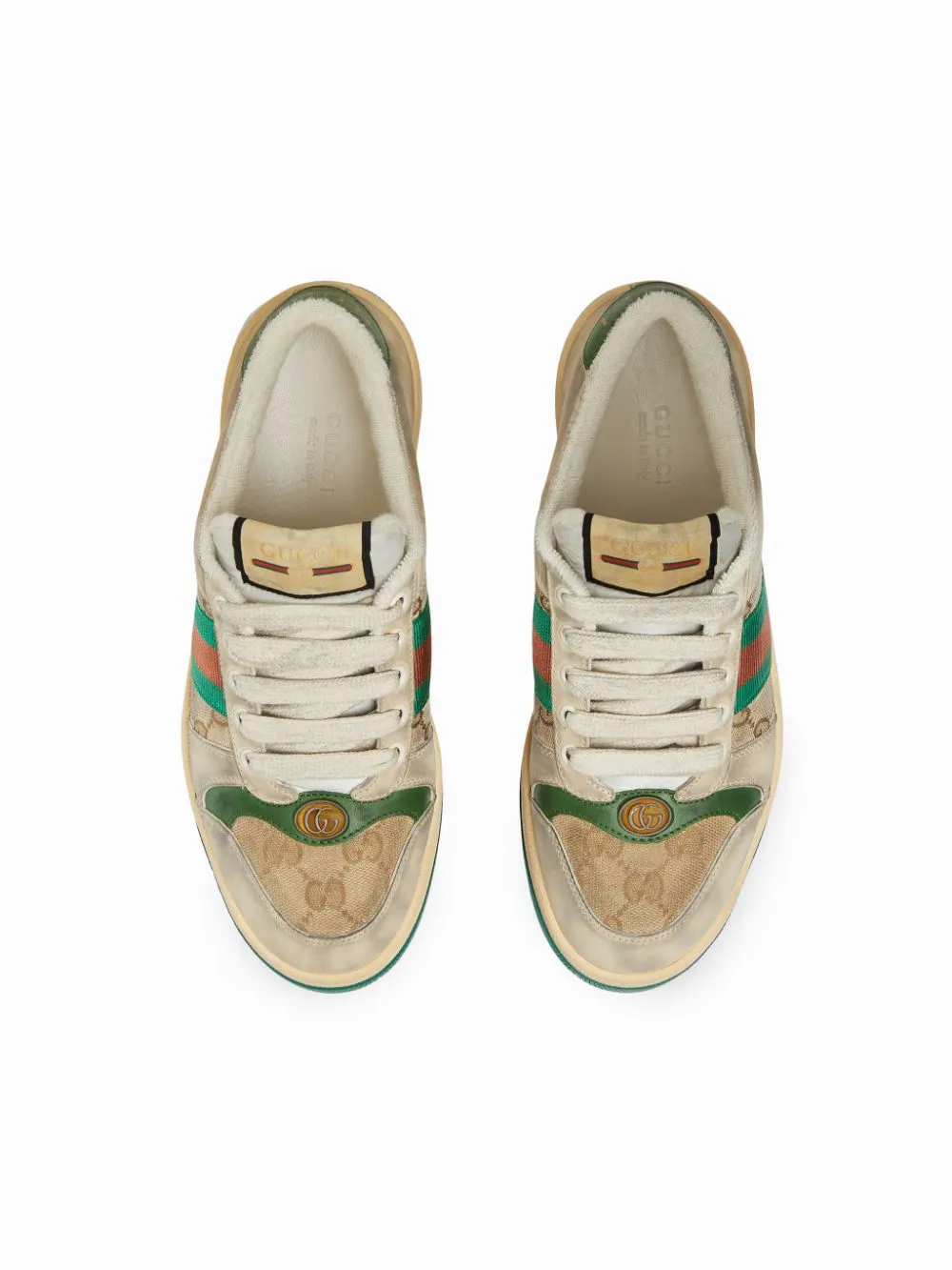 Screener leather sneakers