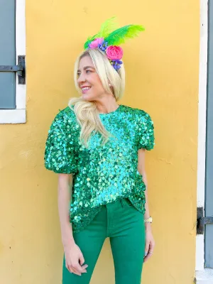 Sequin Embellished Top
