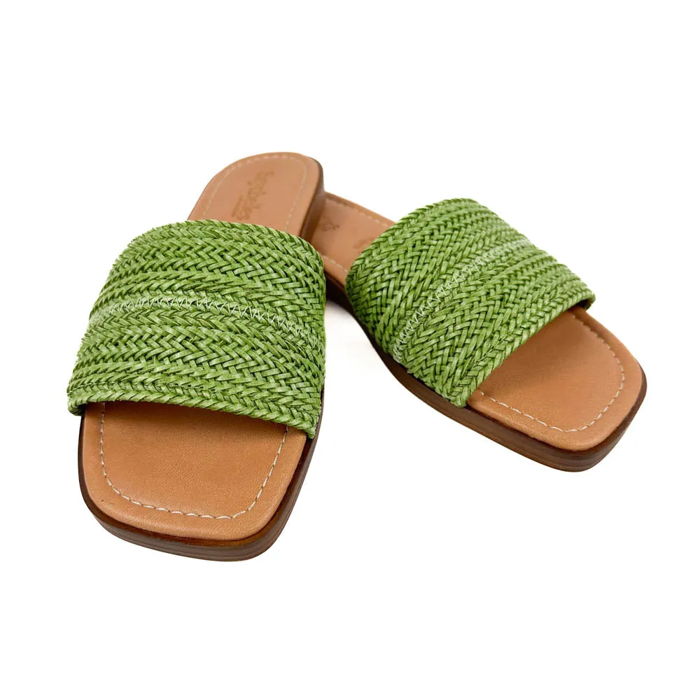 Seychelles - Palms Perfection Sandal (Green)