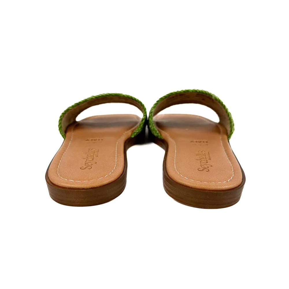 Seychelles - Palms Perfection Sandal (Green)
