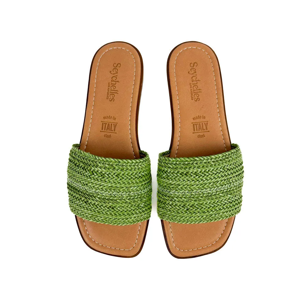 Seychelles - Palms Perfection Sandal (Green)
