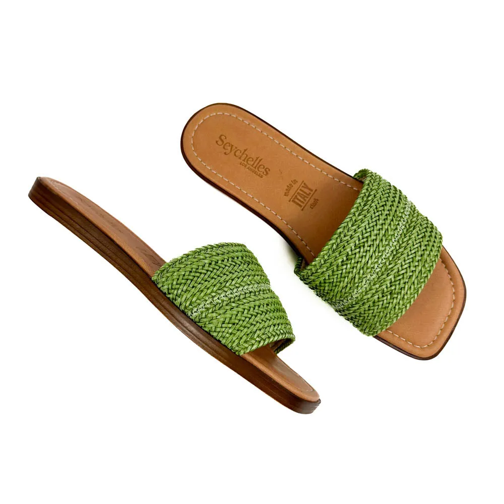 Seychelles - Palms Perfection Sandal (Green)