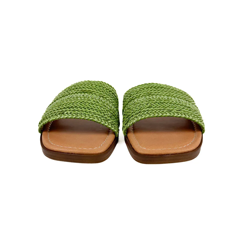 Seychelles - Palms Perfection Sandal (Green)
