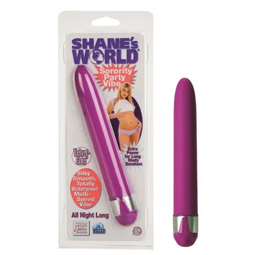 Shanes World Sorority Party Vibe All Night Long  Purple