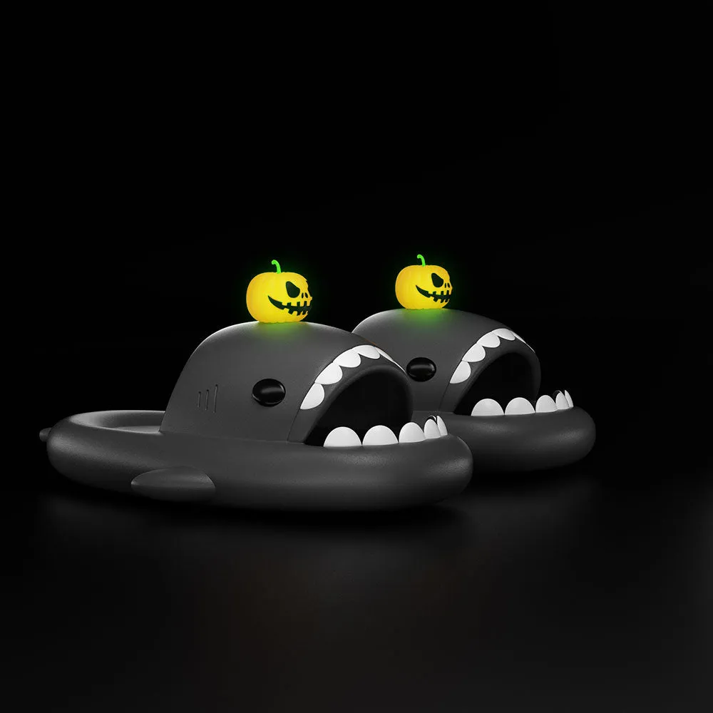 Sharkicks Basic - Pumpkin Shark Slides