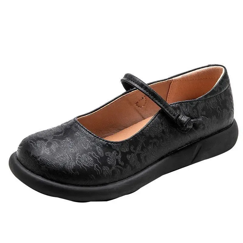 Sienna | Strappy Retro Flats for Effortless Everyday Chic