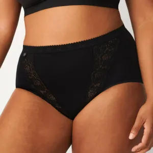 Sloggi Chic Maxi 4 Pack Brief | Black