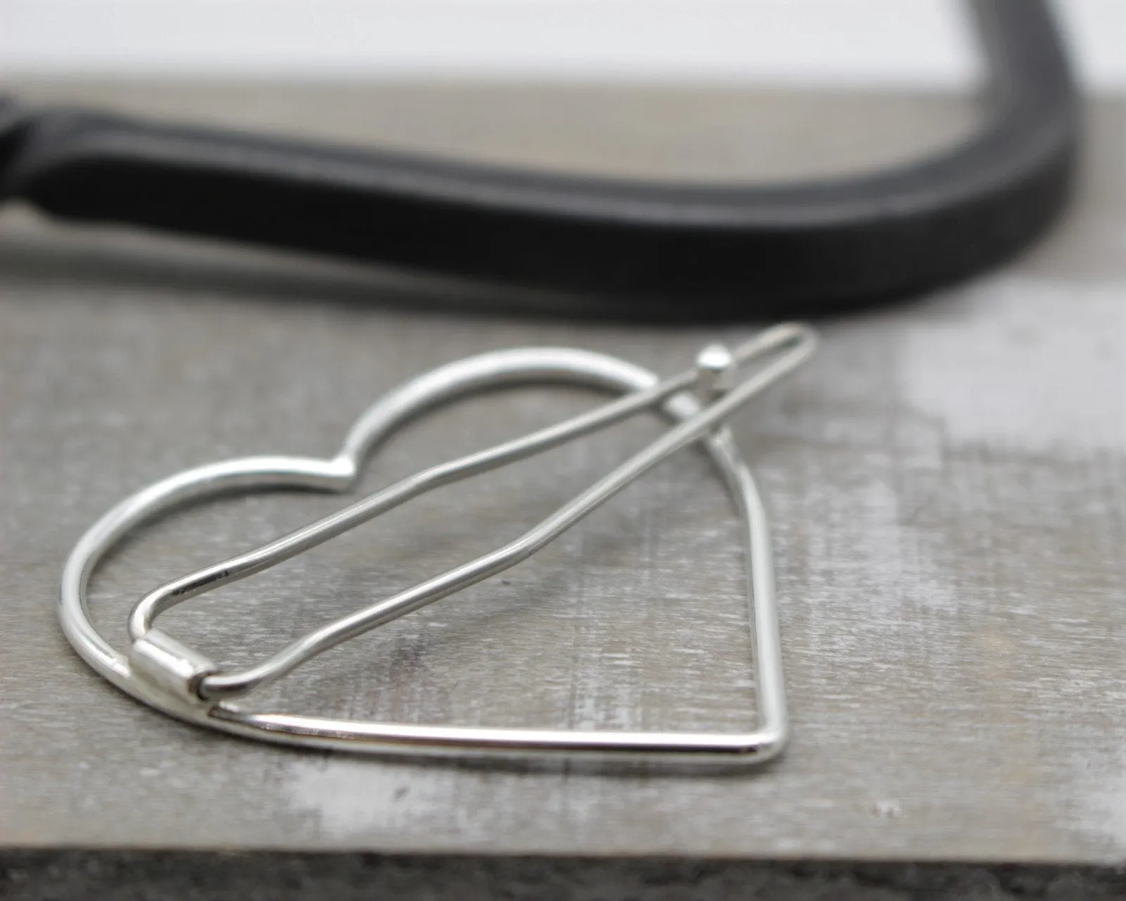 Small Heart Barrette